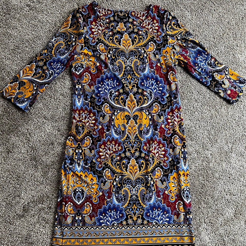 Talbots Paisley Dress *WORN ONCE*
